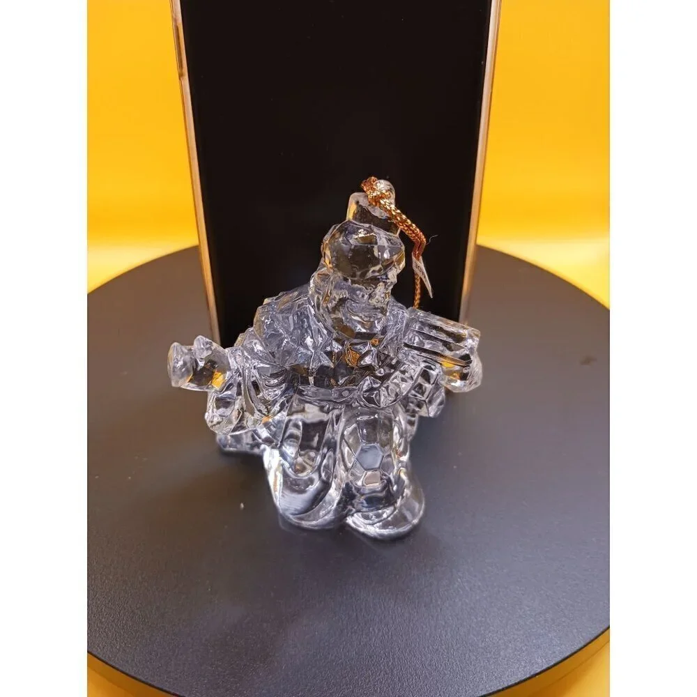 Set Of 3 Clear acrilyc Three Wise Men Christmas Ornaments